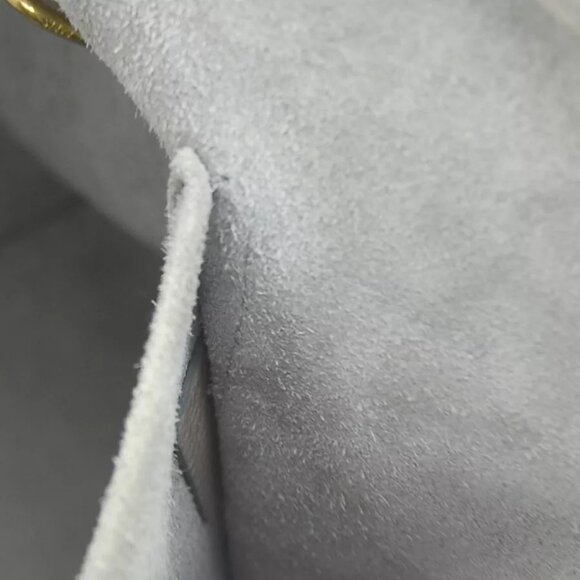 Auth CELINE Handbag Beige Leather - - Picture 13 of 14